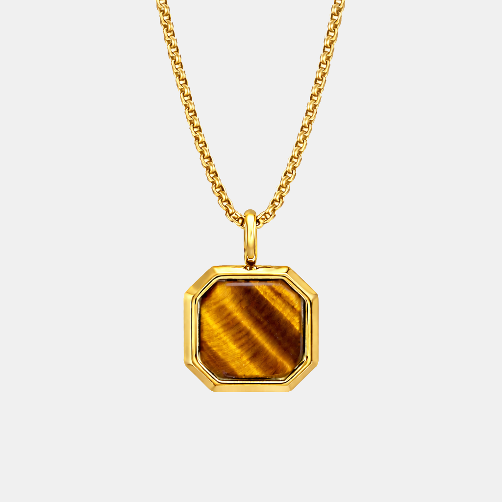Colar Bright - Tiger Ouro