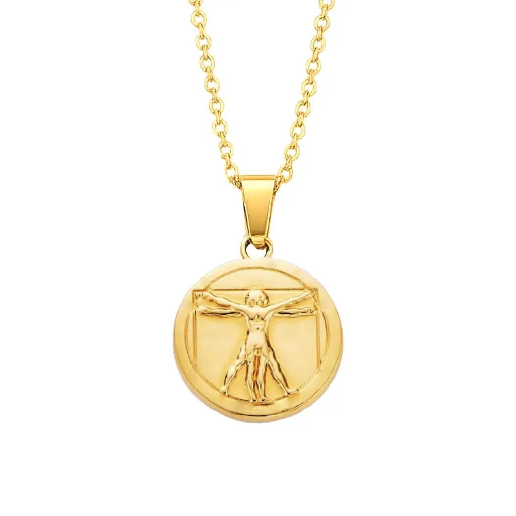 Colar Vitruviano Ouro