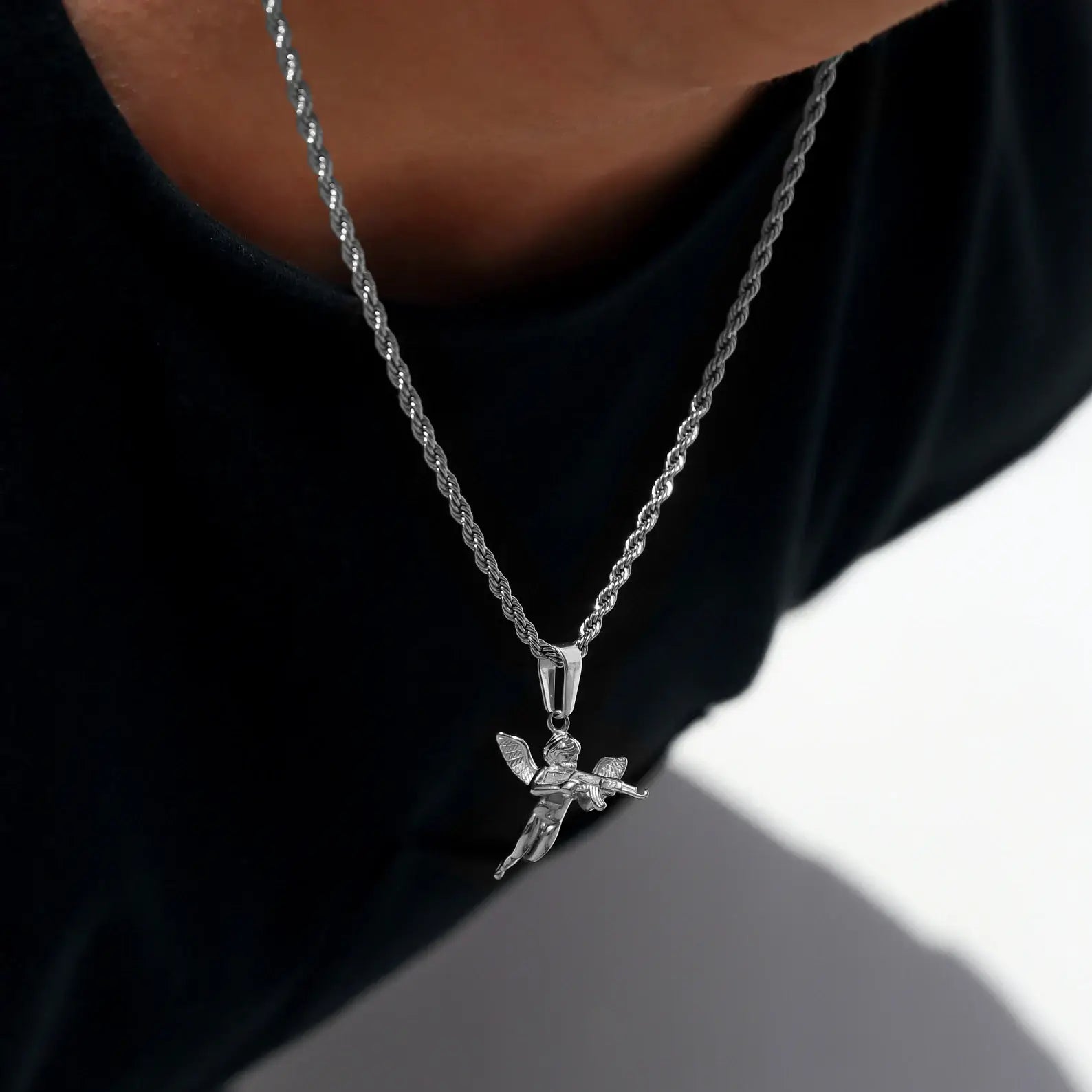 Colar Cupido Vingativo Prata