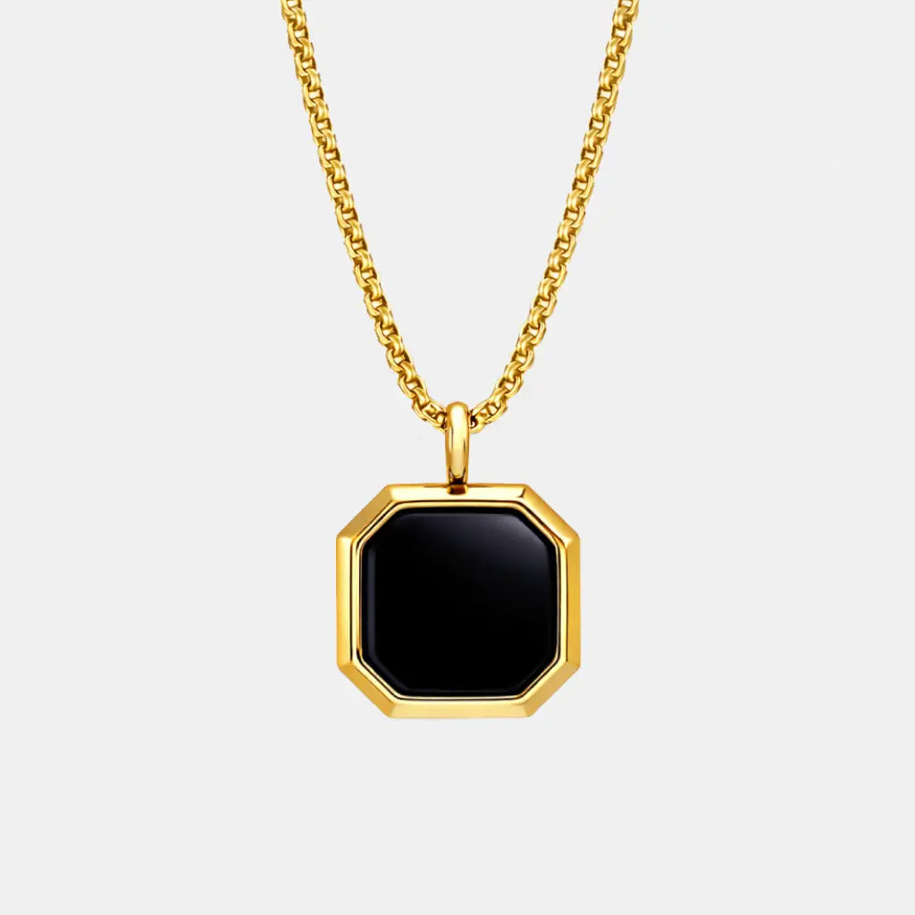Colar Bright - Onix Ouro