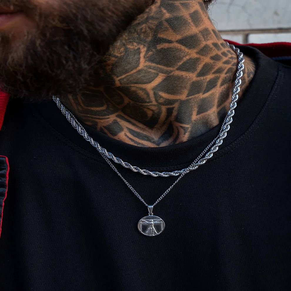 Colar Vitruviano Prata