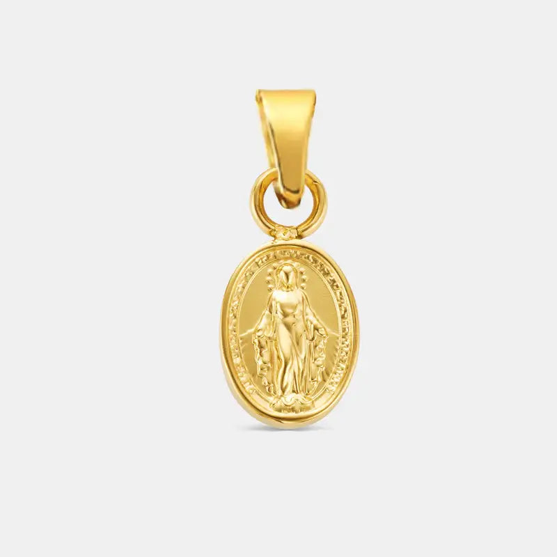 Mini Virgem Maria Ouro