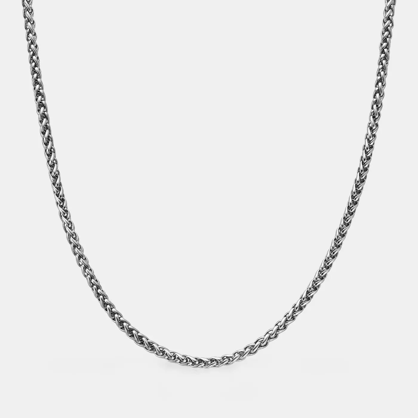 Corrente Wheat 3mm Prata