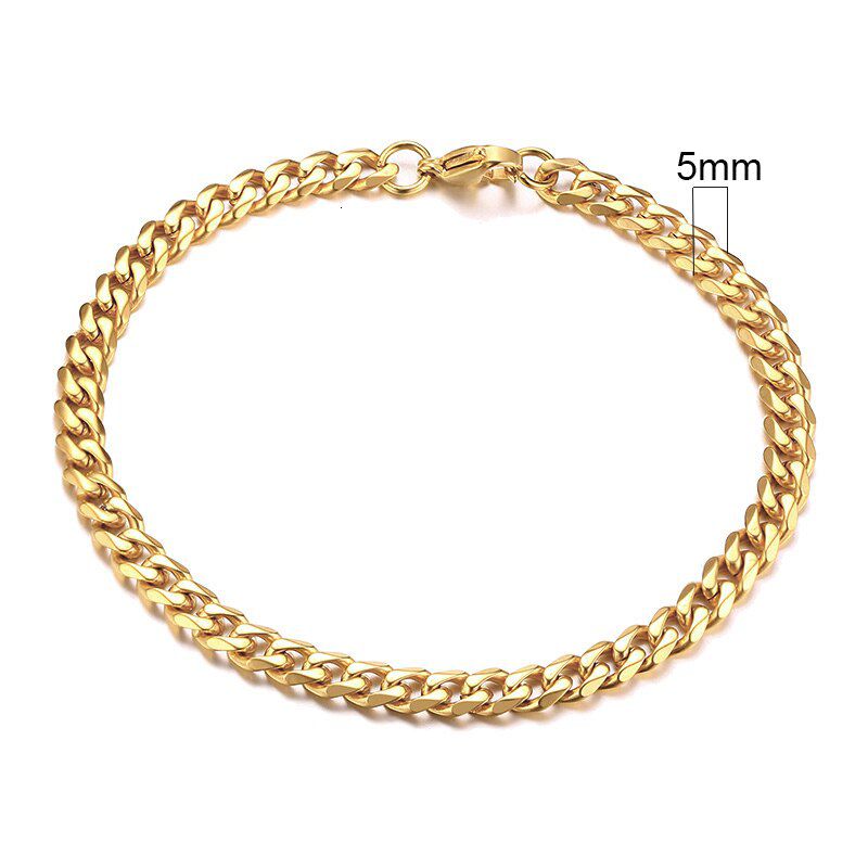 Pulseira Grumet 5mm Ouro