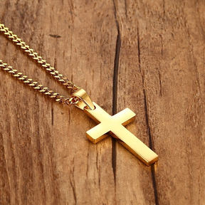 Colar Crucifixo Ouro