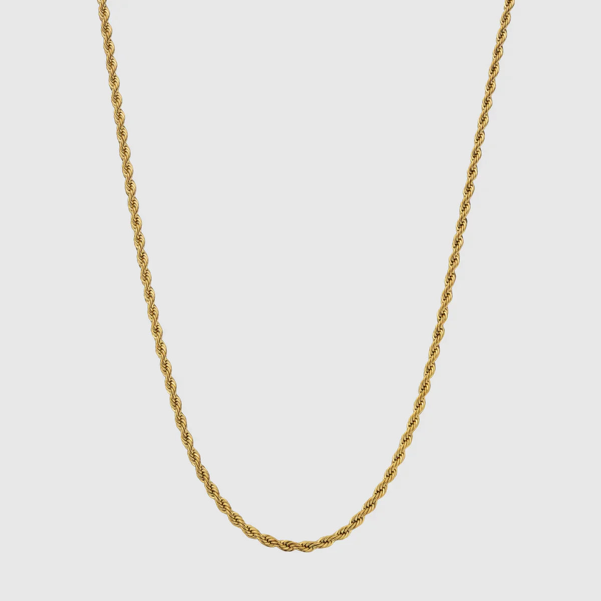 Corrente Rope 3mm Ouro