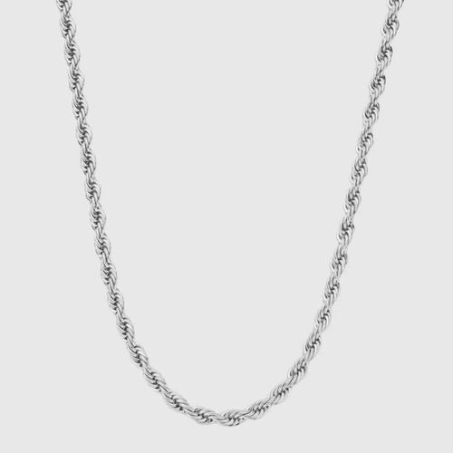 Corrente Rope 4mm Prata
