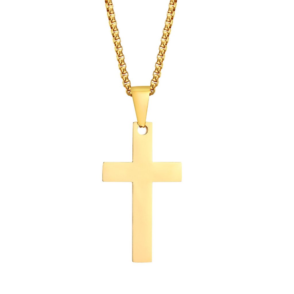 Colar Crucifixo Ouro