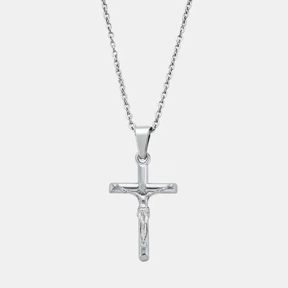 Silver Crucifix Necklace