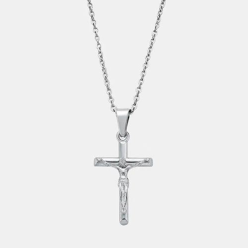 Colar Crucifixo Prata