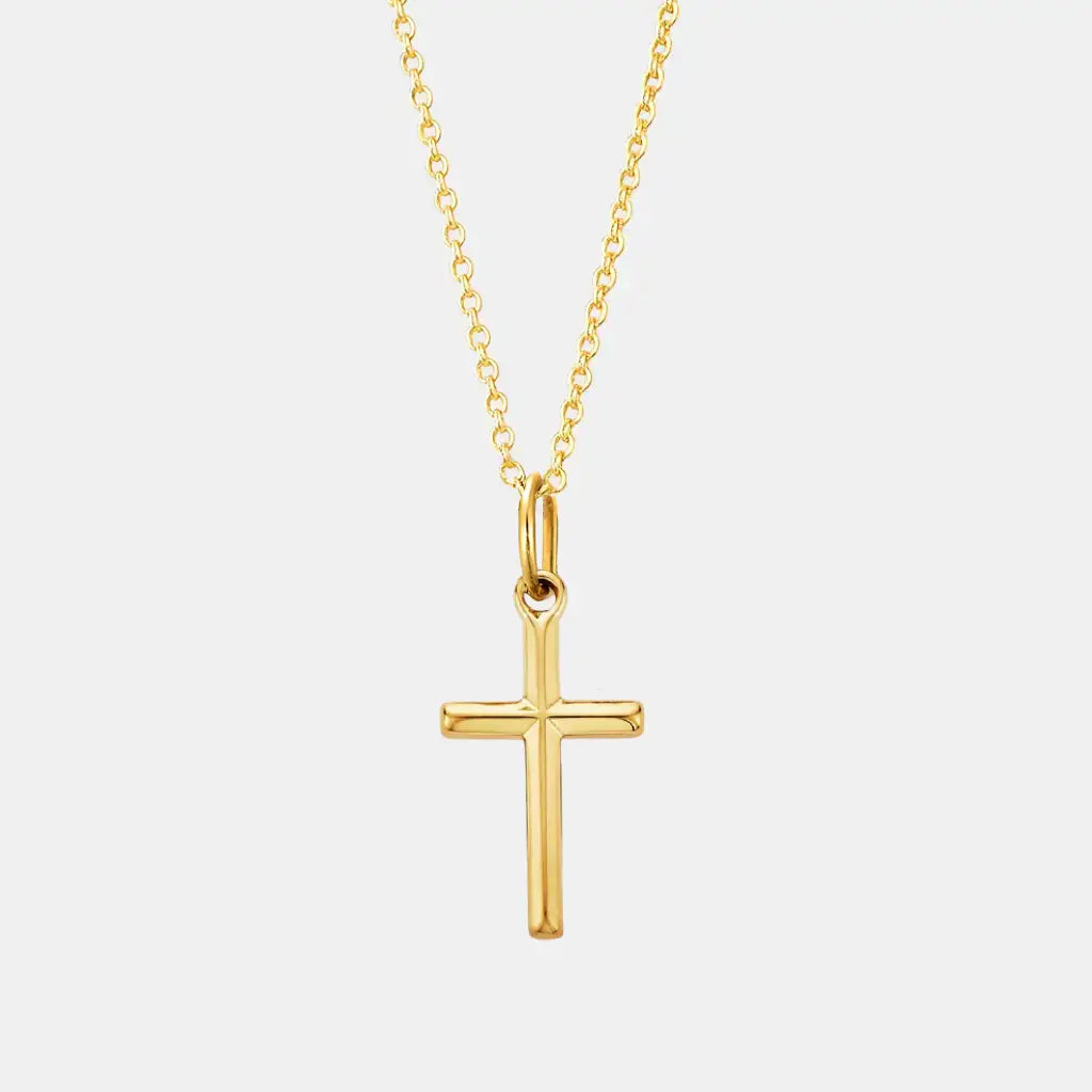 Colar Cruz Ouro