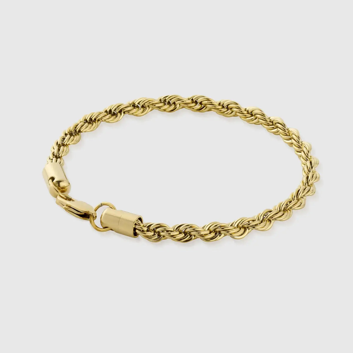 Gold 3mm Rope Bracelet