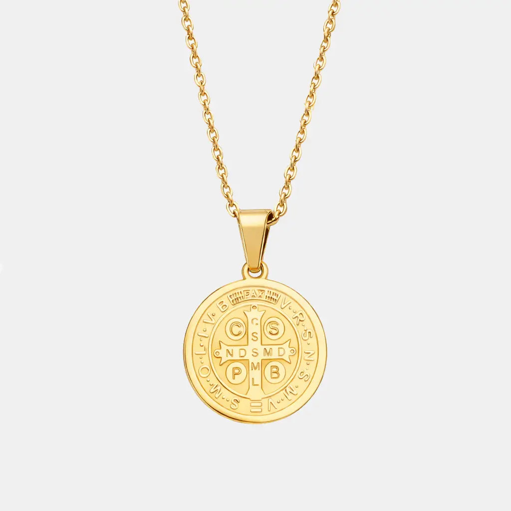Colar São Bento Ouro (Novo Modelo)