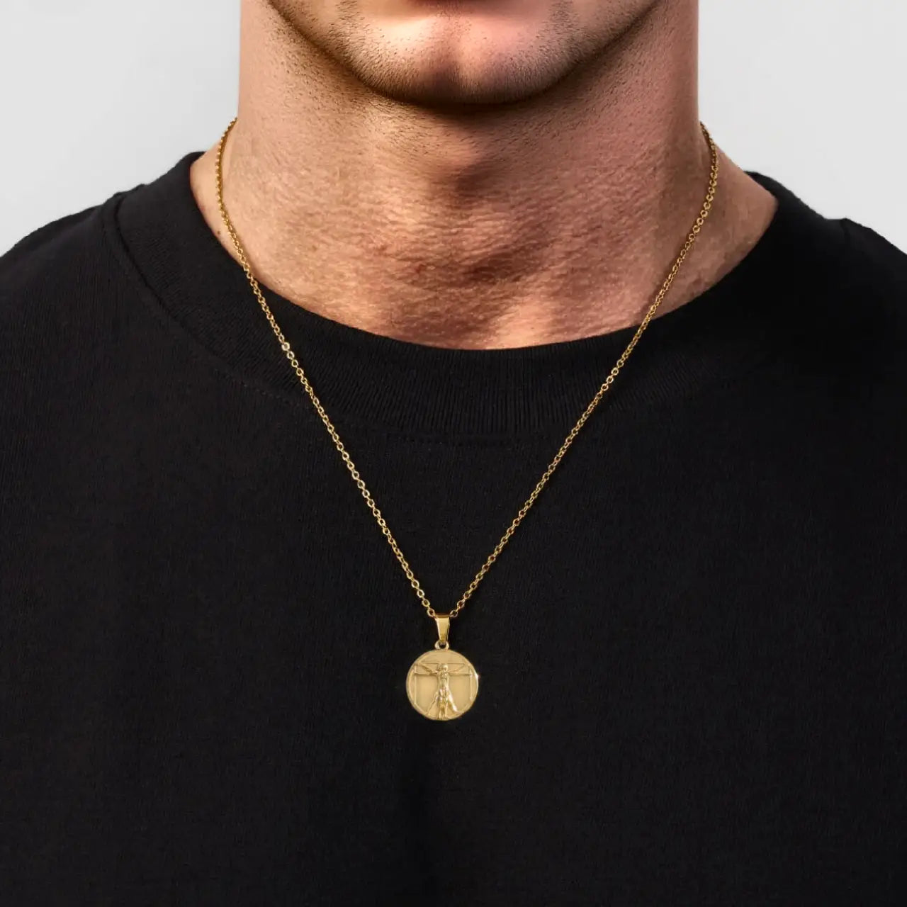 Colar Vitruviano Ouro